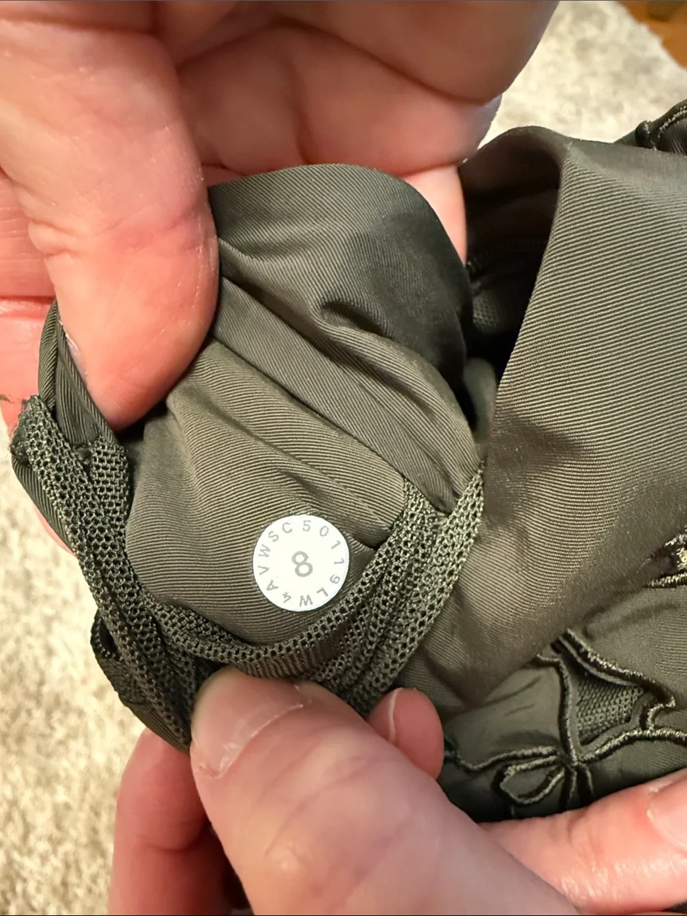 Women’s Lululemon Olive Hooded Lightweight Coat